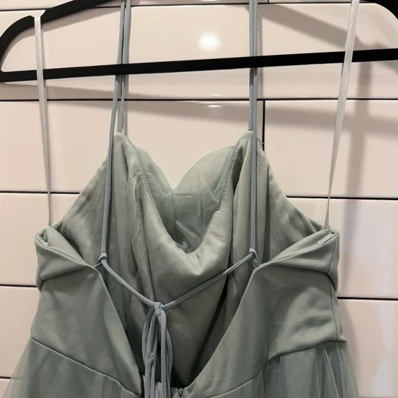 NWT - Hello Molly Tulle Gown in Sage - Picture 11 of 16